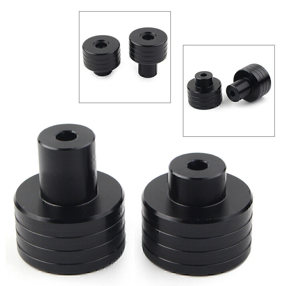 2X Black Handle Bar End Plug for Honda Rebel CMX 300 500 (2017–2019)