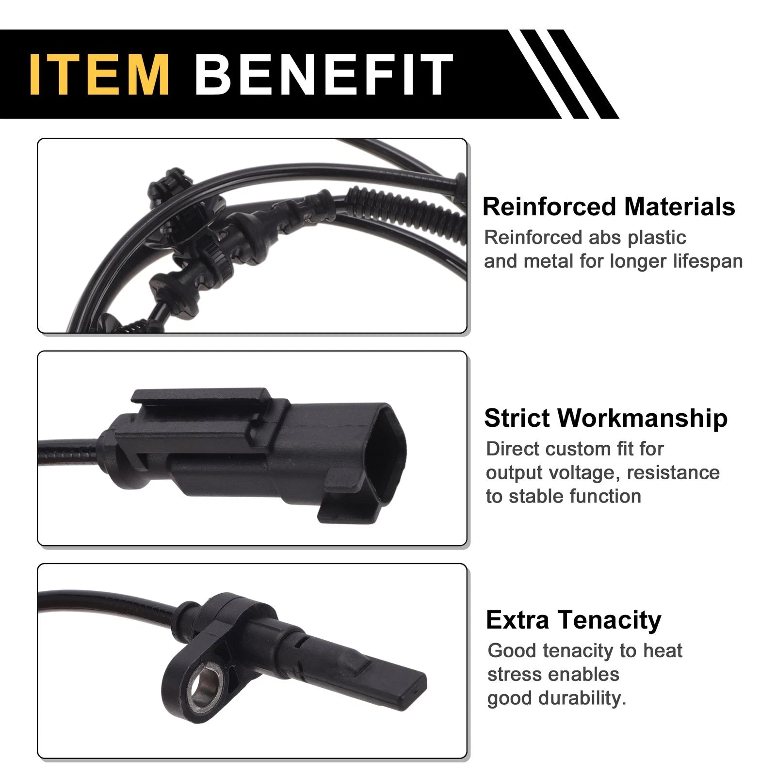 ABS Wheel Speed Sensor Replacement for Chevrolet Volt (2016–2019) Front Left