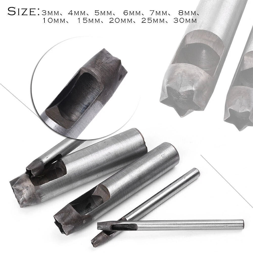 Leather Punch Tool for DIY Craft (Carbon Steel)