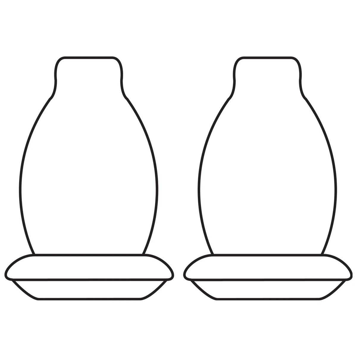 Custom Fit Canvas Car Seat Covers for Hilux GUN122 GUN123 (2015–Present)