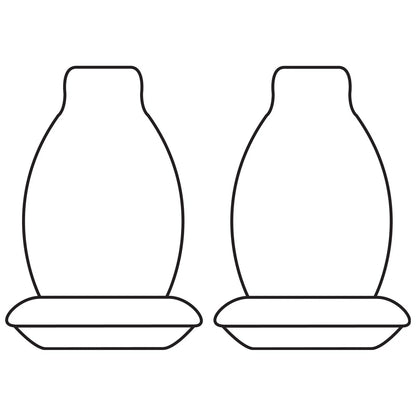 Custom Fit Canvas Car Seat Covers for Hilux GUN122 GUN123 (2015–Present)