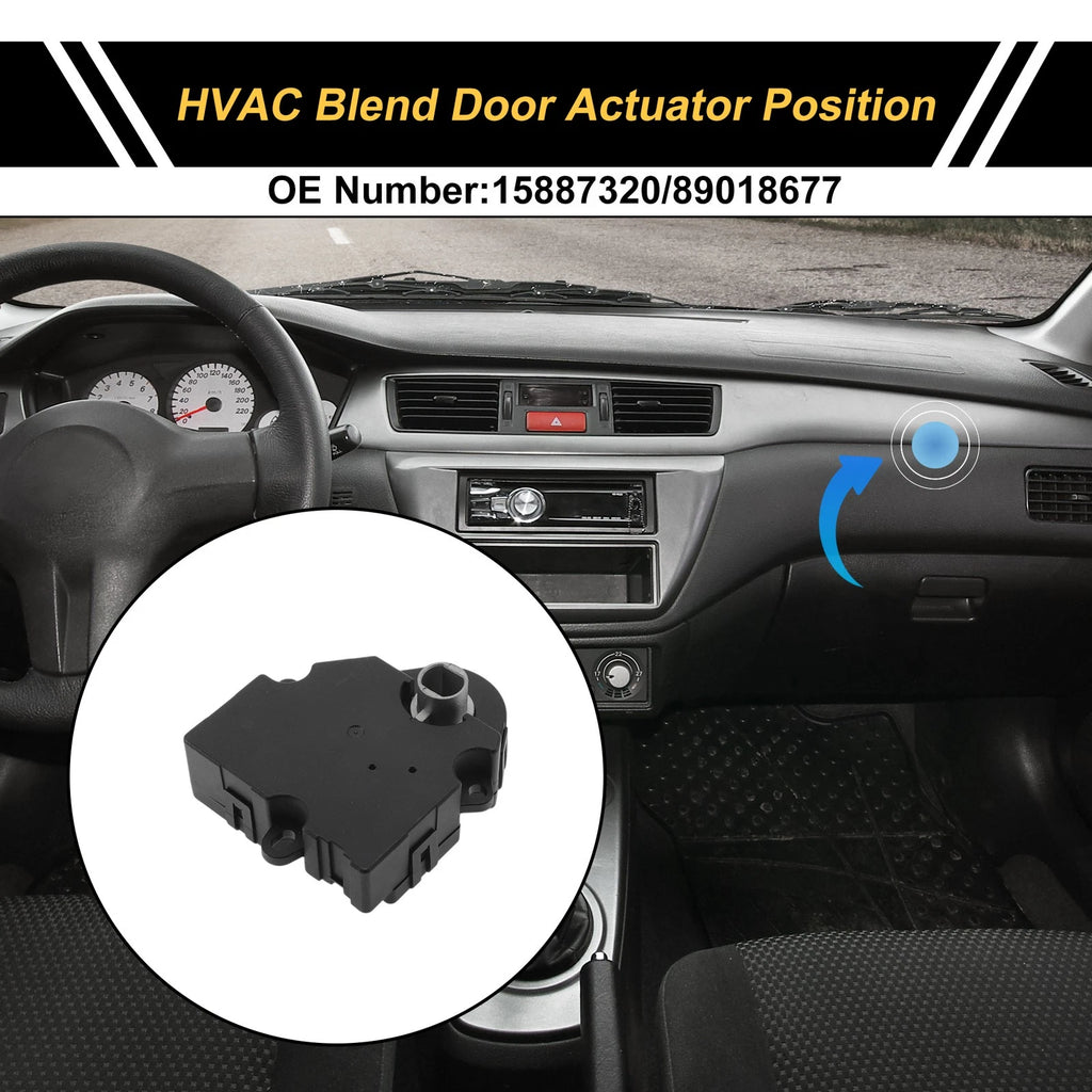 HVAC Heater Blend Door Actuator Replacement for Chevrolet Trailblazer EXT (2003–2004)
