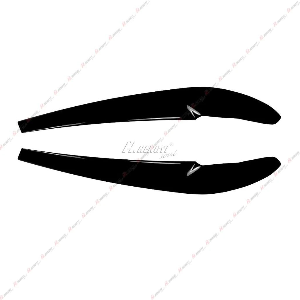 Pair of Black Headlight Eye Lids Covers for BMW X3 F25 (2011–2013)