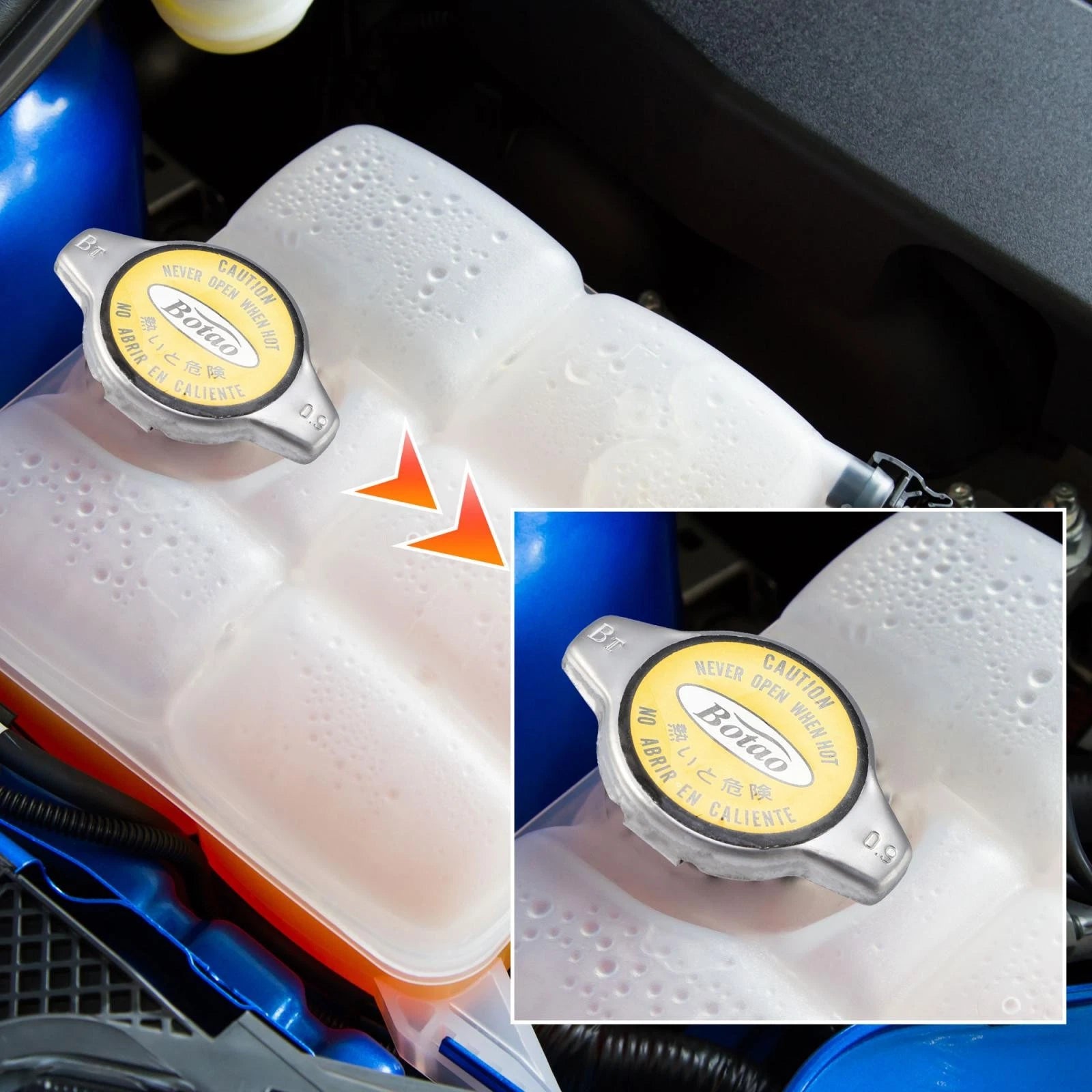Coolant Reservoir Recovery Cap Replacement for Toyota Corolla (1993–2002)