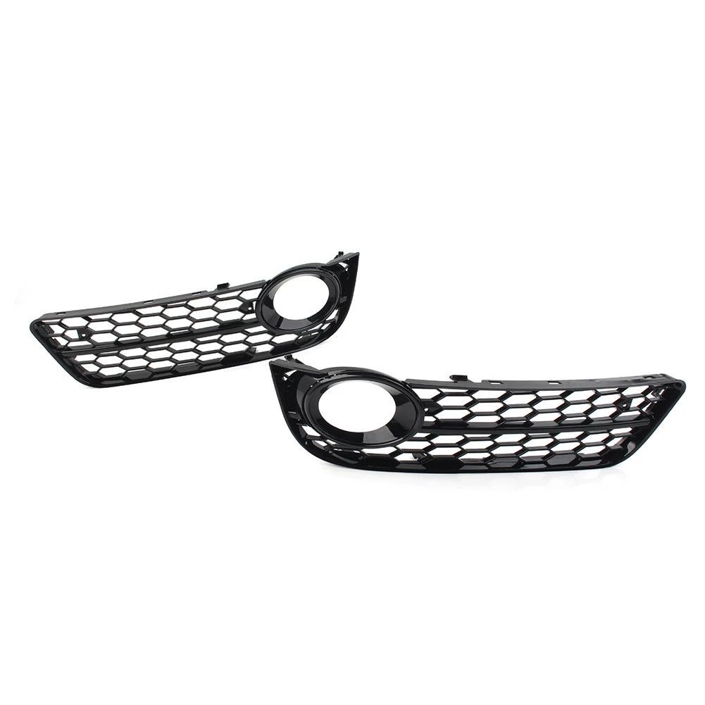 Fog Light Grille Cover for Audi A5 (2008–2011) - Honeycomb Mesh, Black