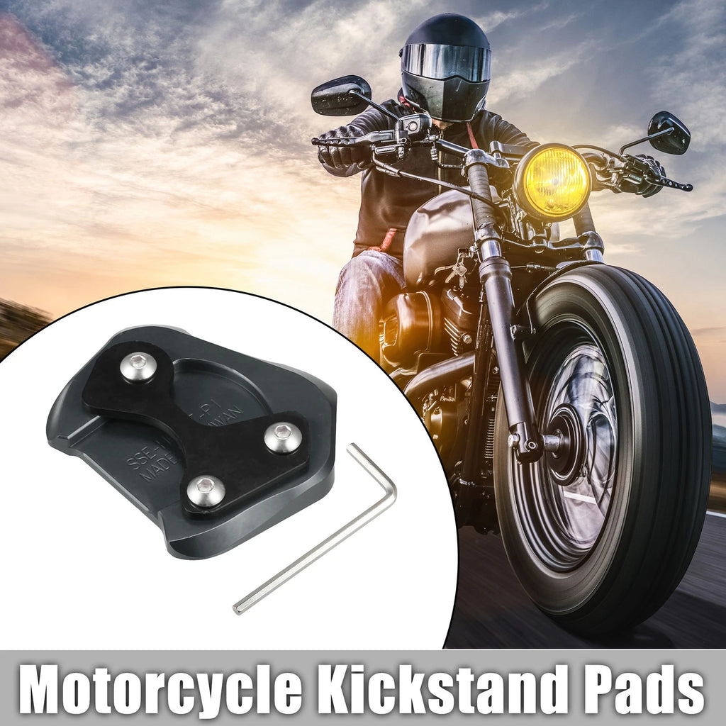 Motorcycle Kickstand Pad Replacement Aluminum Alloy for Honda CB200X (1990–1999)