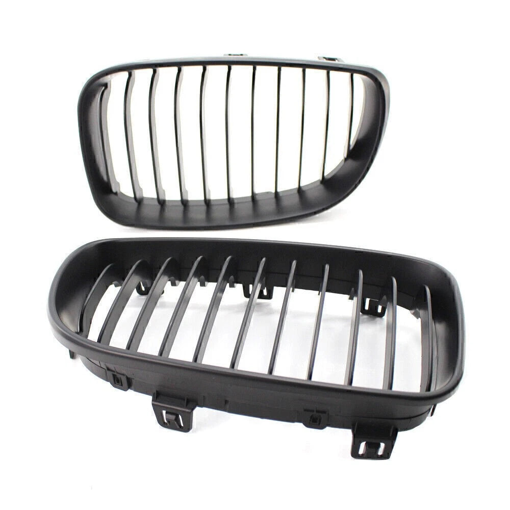 Front Bumper Grille Mesh Trim for BMW E81 E82 E87 E88 118i (2007–2013)