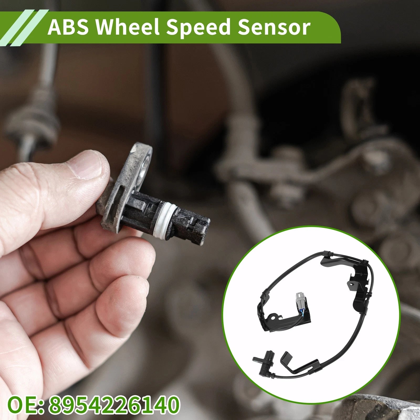 ABS Wheel Speed Sensor Front Right Replacement for Toyota Hiace (2005–2015)