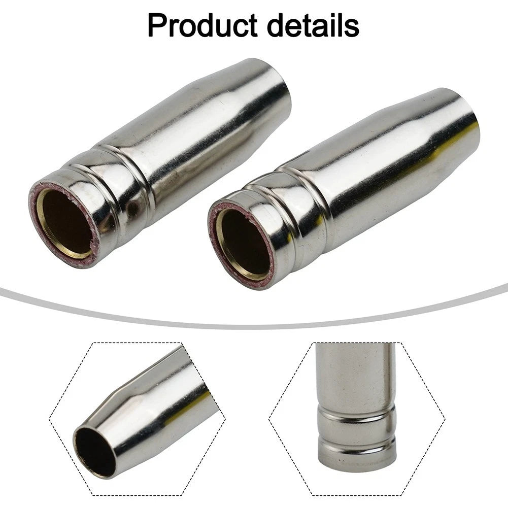 7PCS Replacement Conical Gas Nozzle Shield Cups for 15AK Welding Torch (N/A)
