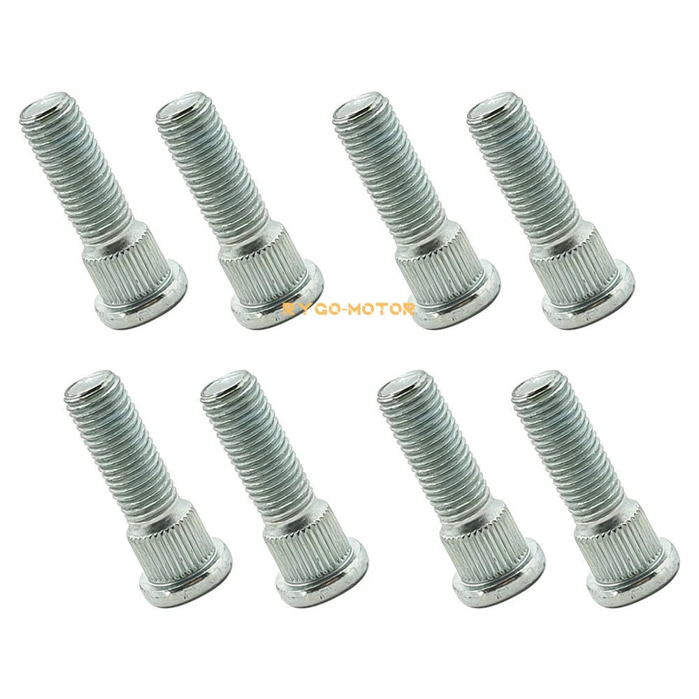 8x Wheel Studs for Polaris GEM e2/e4/e6/eM1400/M1400 Scrambler/Sportsman XP 1000