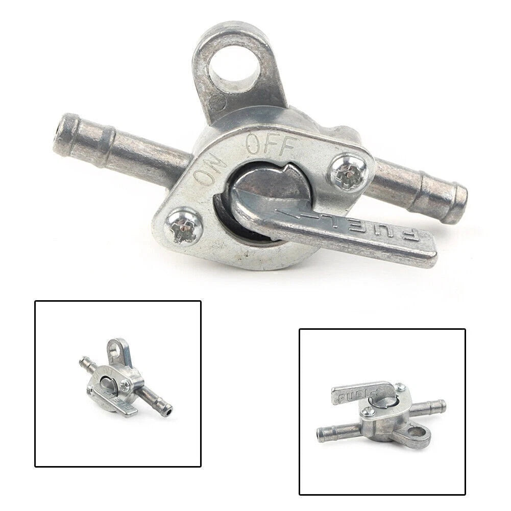 6mm Inline Fuel Tank Tap Filter Petcock Switch for Dirt Bike ATV Buggy