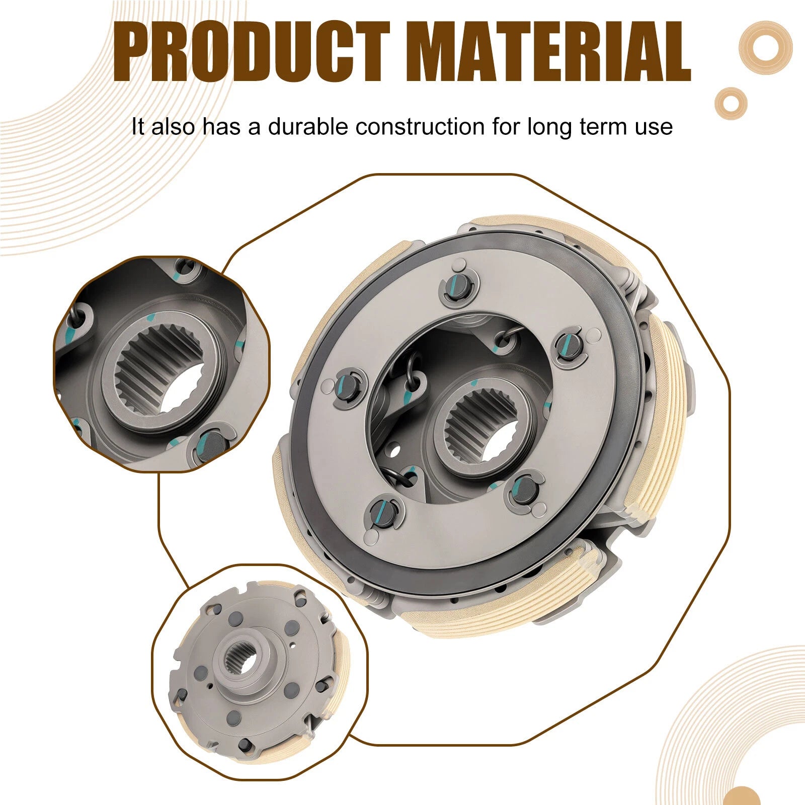 Centrifugal Clutch Carrier for Honda Fourtrax 300 TRX300 (1988–2000) 22535-HM5-305
