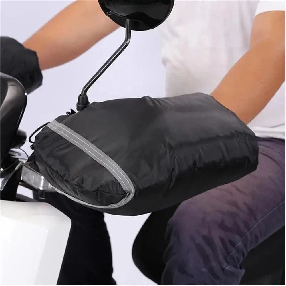 Handlebar Mittens for Motorcycle (Winter, Windproof)