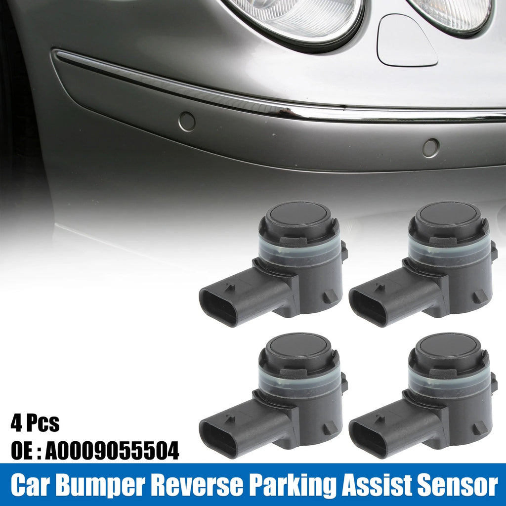 4Pcs Parking Assist Reverse Sensor Replacement for Mercedes-Benz Bumper (2006–2014)