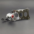 Chrome License Bracket & Tail Light for Harley Touring (2014–2023)