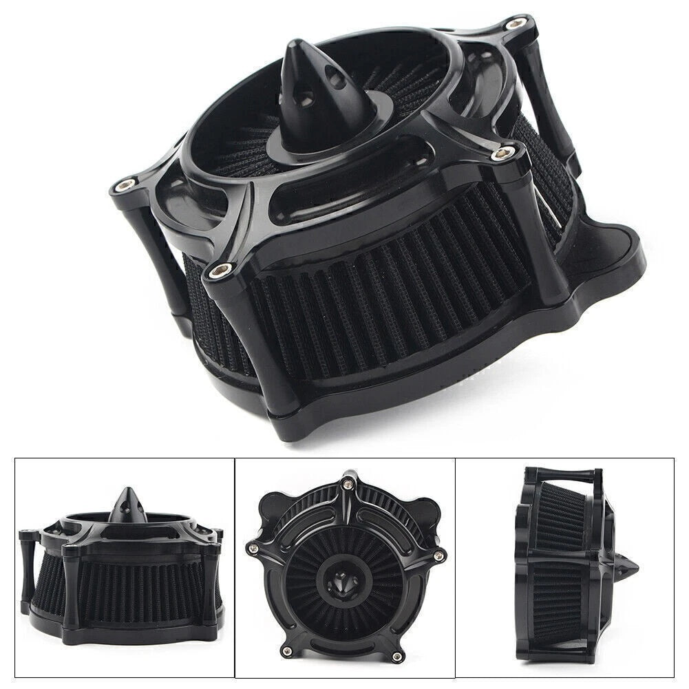 Turbine Air Cleaner Spike Intake Filter for Harley Softail (1993–2015)