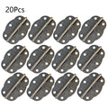20Pc Decorative Hinge for Wooden Box Cabinet Hardware