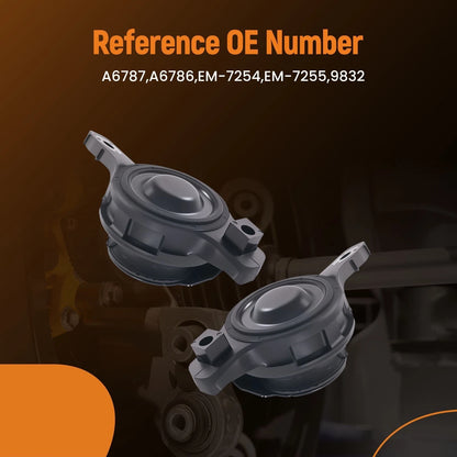 2X Front Engine Motor Mount for Subaru BRZ H4 2.0L (2013–2020) EM-7255
