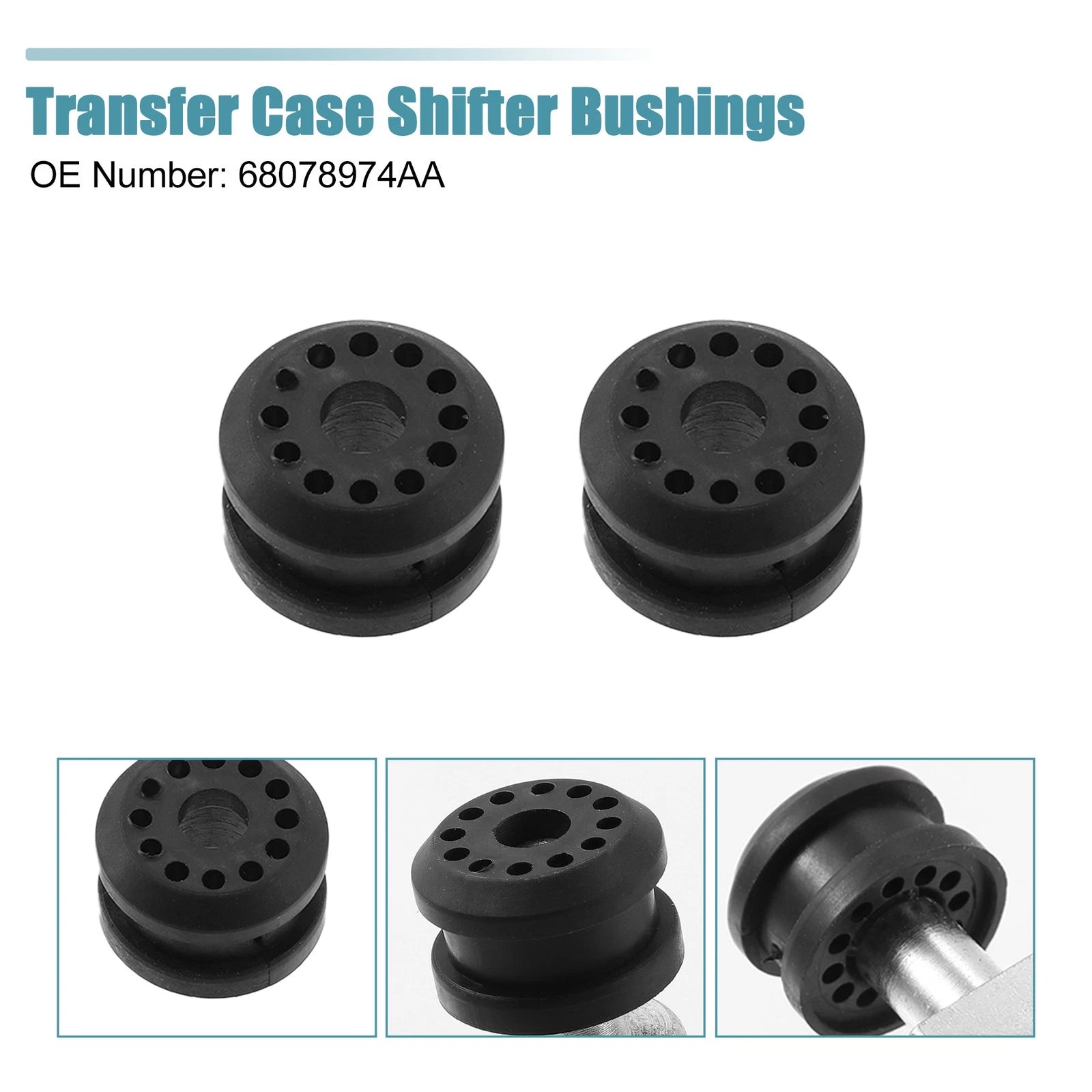 Transfer Case Shifter Control Linkage Kit for Chrysler 55366066AB