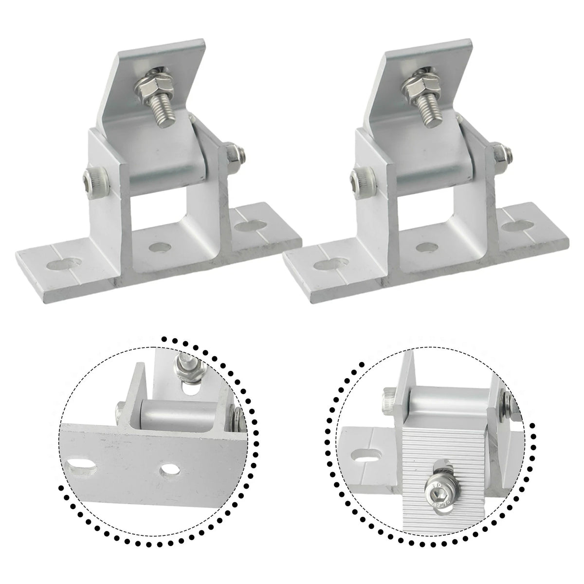 Adjustable Aluminum Alloy Solar Panel Foot Mount for Roof Mount