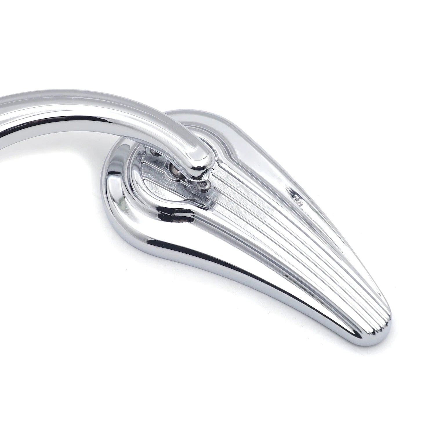 Flame Side Mirrors for Harley Motorcycles (1984–2014) Chrome