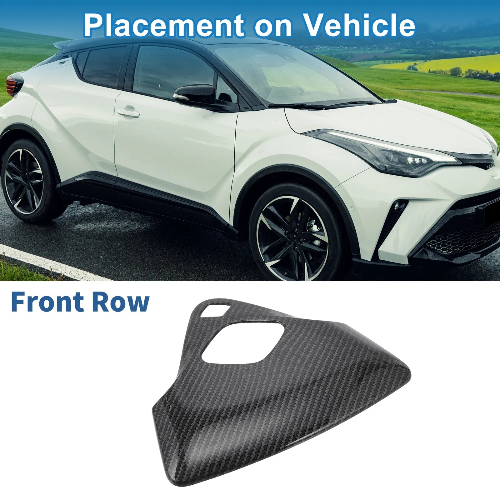 Front Row Headlight Trim Bezel Replacement for Toyota C-HR (2017–2021)