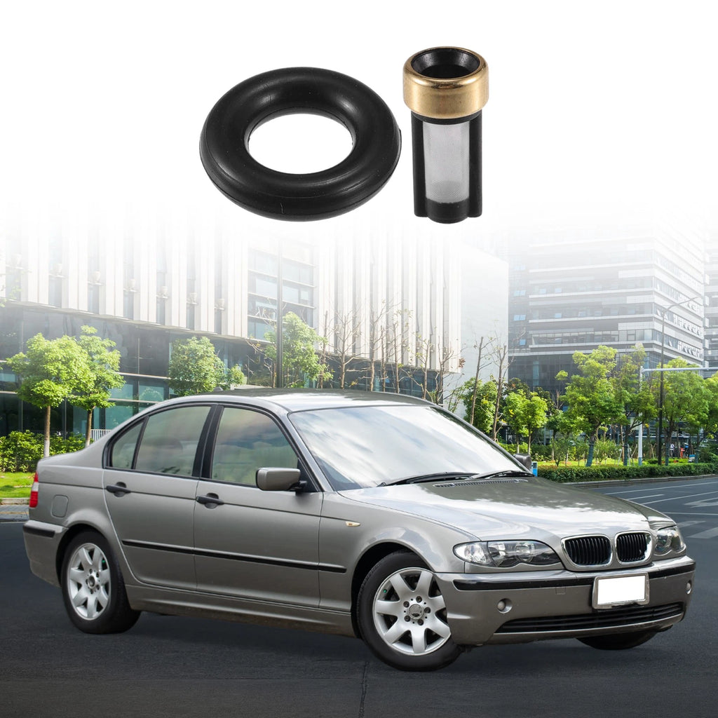 Fuel Injector Seal O Ring Replacement for BMW 3.0L L6 (2001–2006) 4 Sets