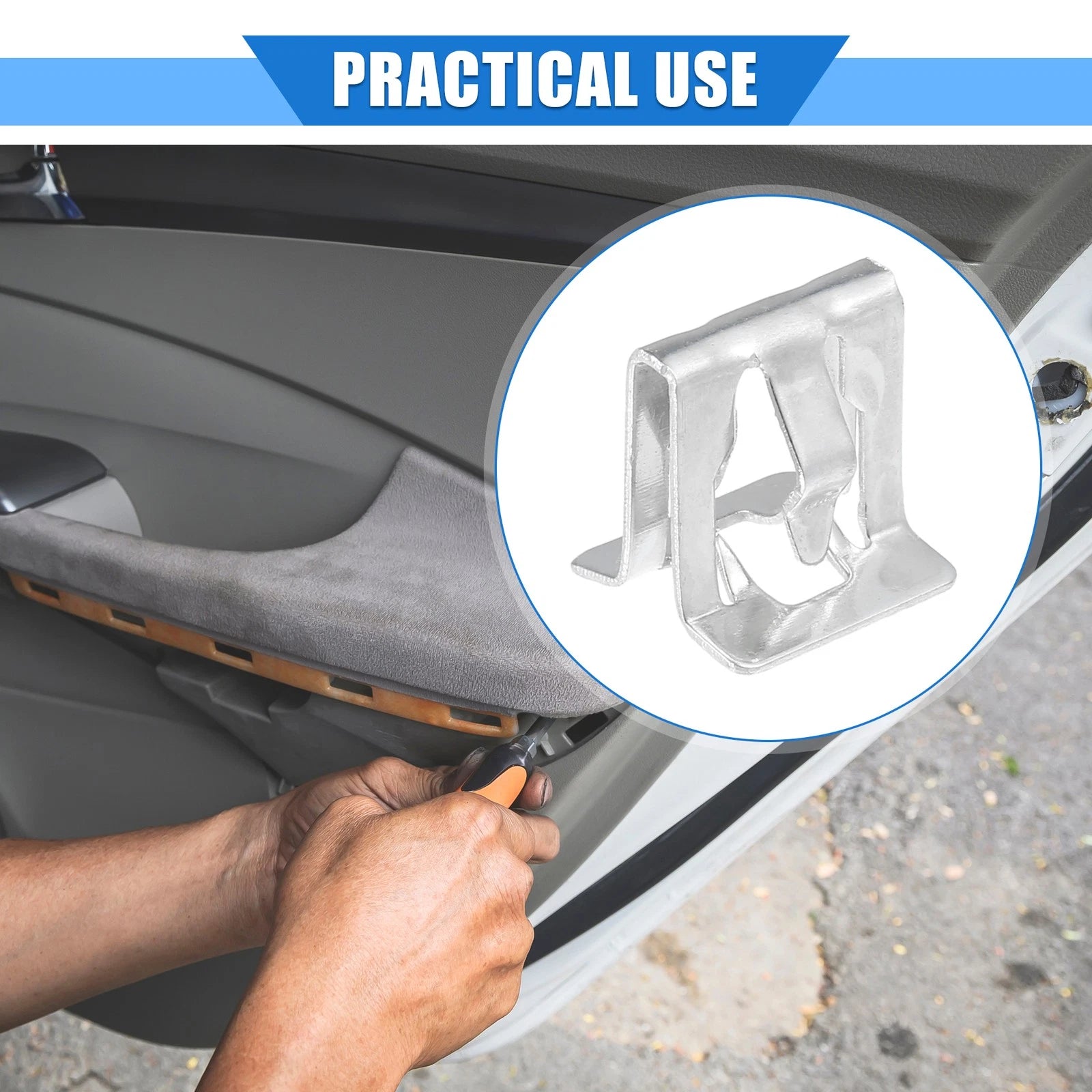 15 Pcs Lift Gate Trim Panel Clips for Buick Cascada (2016–2019)
