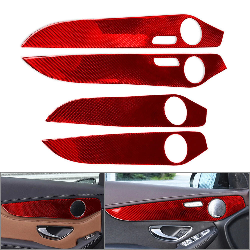 Interior Door Panel Cover for Benz C Class W205 (2014–2021) & GLC X253 (2016–2021)
