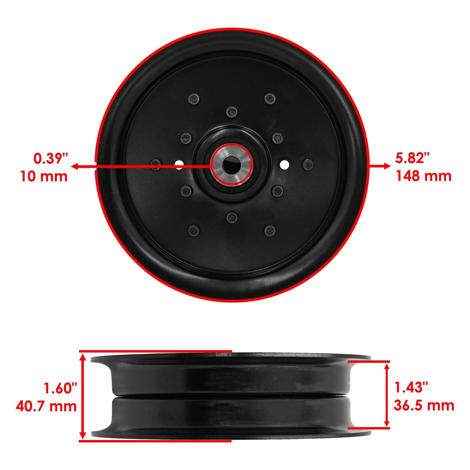 Deck Pulley Replacement for Scag Ferris Simplicity (2000–2018)