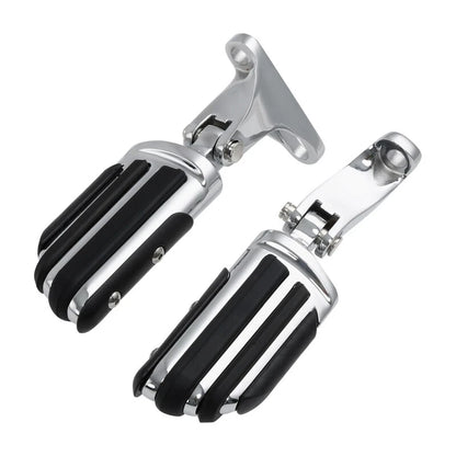 Chrome Passenger Footpeg Pegs Mount for Harley Street Road Glide (1993–2025)