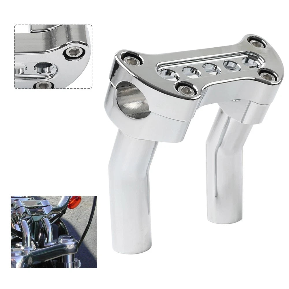4.5" Pullback Handlebar Riser Top Clamp for Harley Super Wide Glide