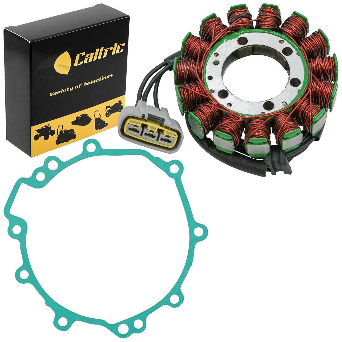 Magneto Stator and Gasket Replacement for Kawasaki Ninja ZX-6R (2013–2019)