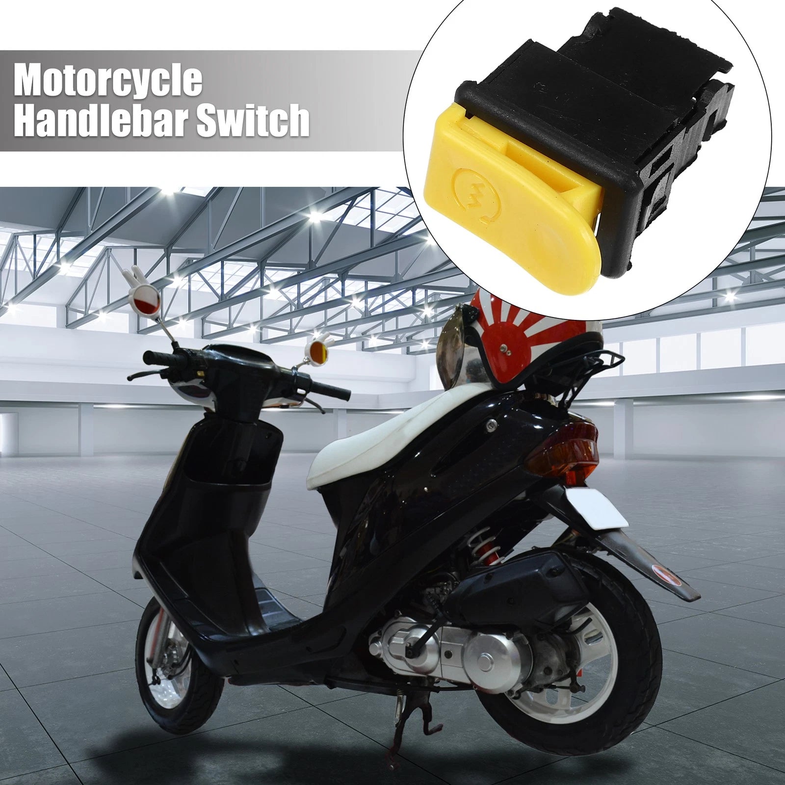 Handlebar Switch Start Button Replacement for Honda DIO 50 (2005–2017)