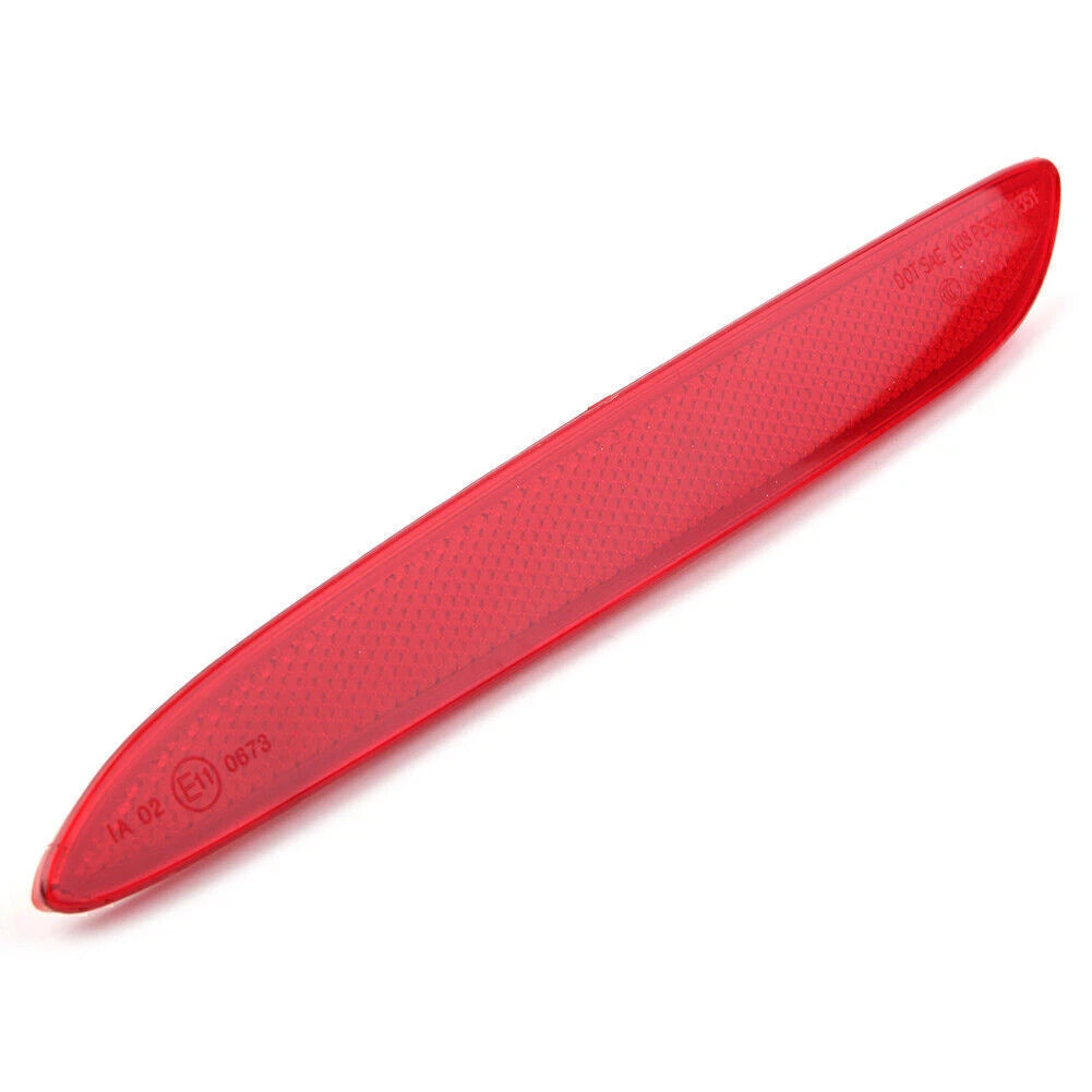 Rear Left Side Bumper Trim Reflector for Jaguar XJ (2010–2017) Red