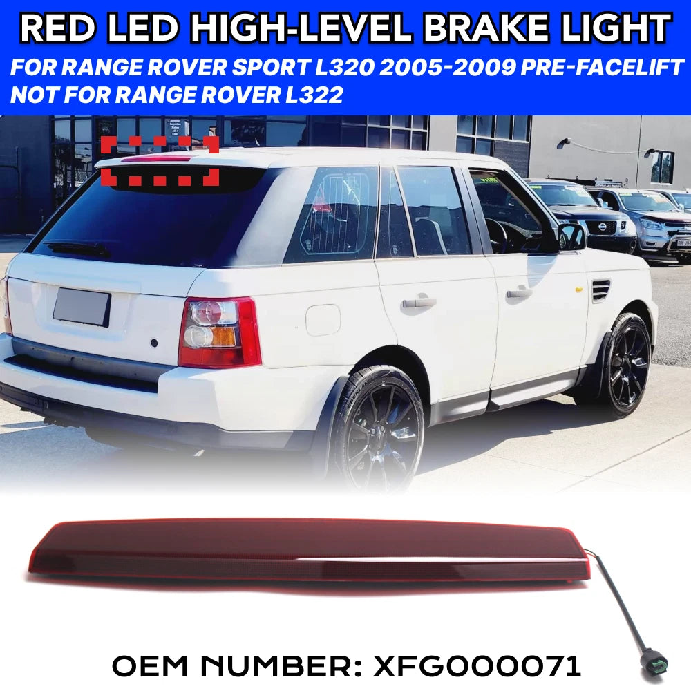 1X Third Brake Light Lamp Red for Range Rover Sport (2005–2009)