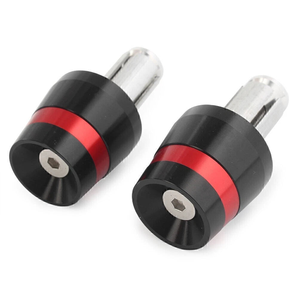 26mm Handlebar End Plugs for Harley, BMW, Ducati, Honda