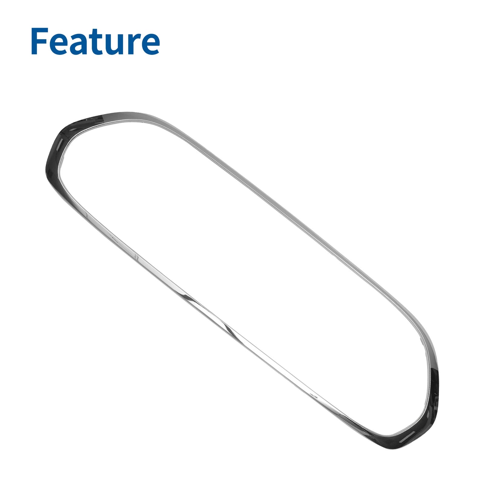 Front Lower Grille Trim for MINI F55 (2014–2021) Chrome Silver Tone