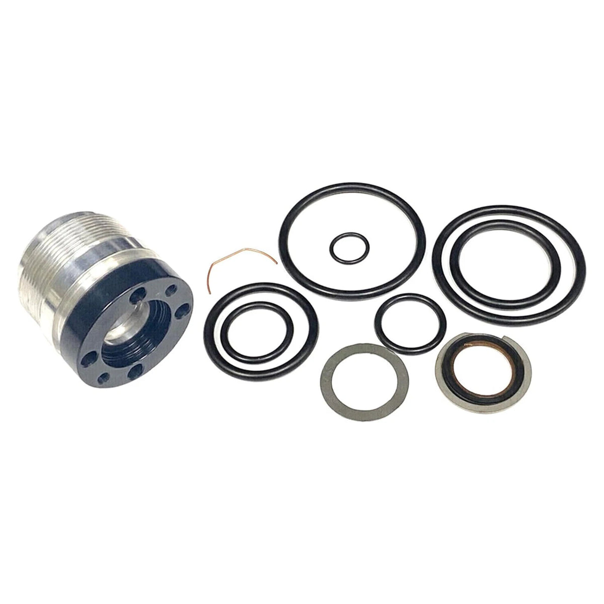 New R/MR/Alpha I, Gen II, Bravo End Cap, Trim Cyl w/Seals 806191T+25-87400A2