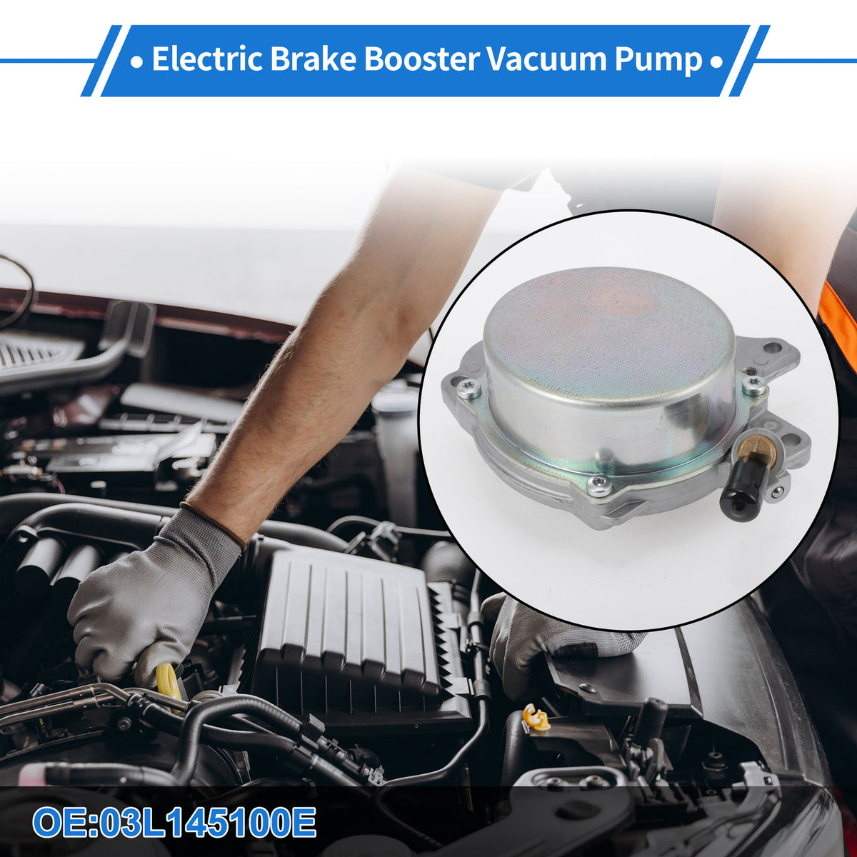 Brake Vacuum Pump Replacement for Volkswagen Amarok (2010–2022)
