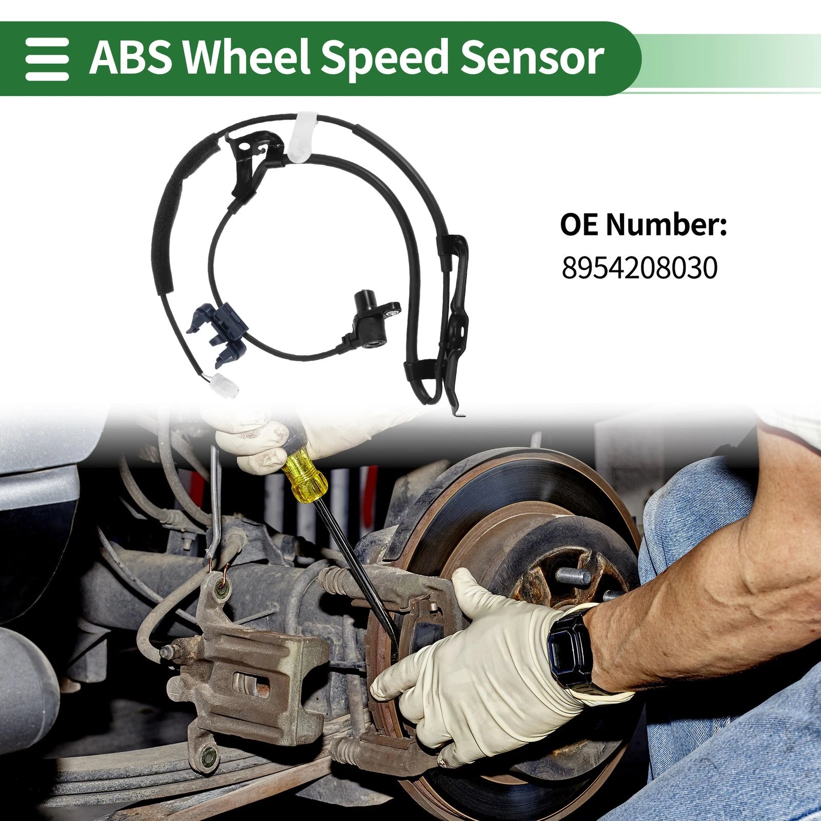 ABS Wheel Speed Sensor Front Right for Toyota Sienna (2004–2010)