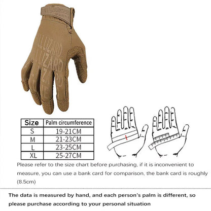 Anti Slip Tactical Gloves for Motorcycle Full Finger Touch Screen (2010–2023)