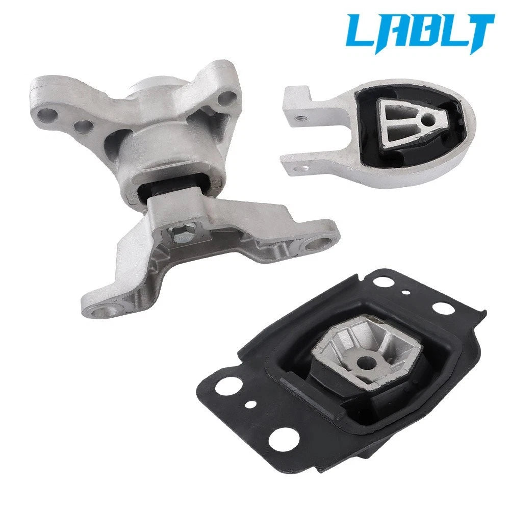3PCS Engine Motor & Transmission Mount Set for Ford Fusion (2013–2014)