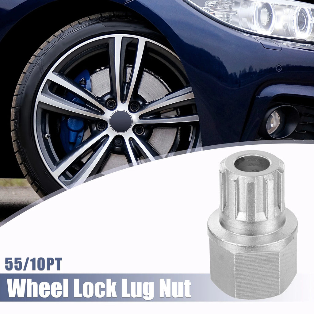 Anti Theft Wheel Lock Lug Key Removal Tool for VW and Audi (1999–2018)