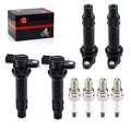 Set of 4 Ignition Coils for Yamaha (6B6-82310-00-00, 6D3-82310-01-00, 6D3-82310-00-00)