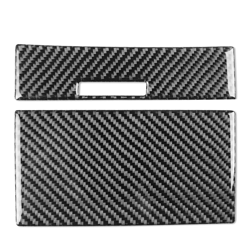 Carbon Fiber Overhead Reading Light Panel Trim for Toyota Camry (2007–2011) RHD Black