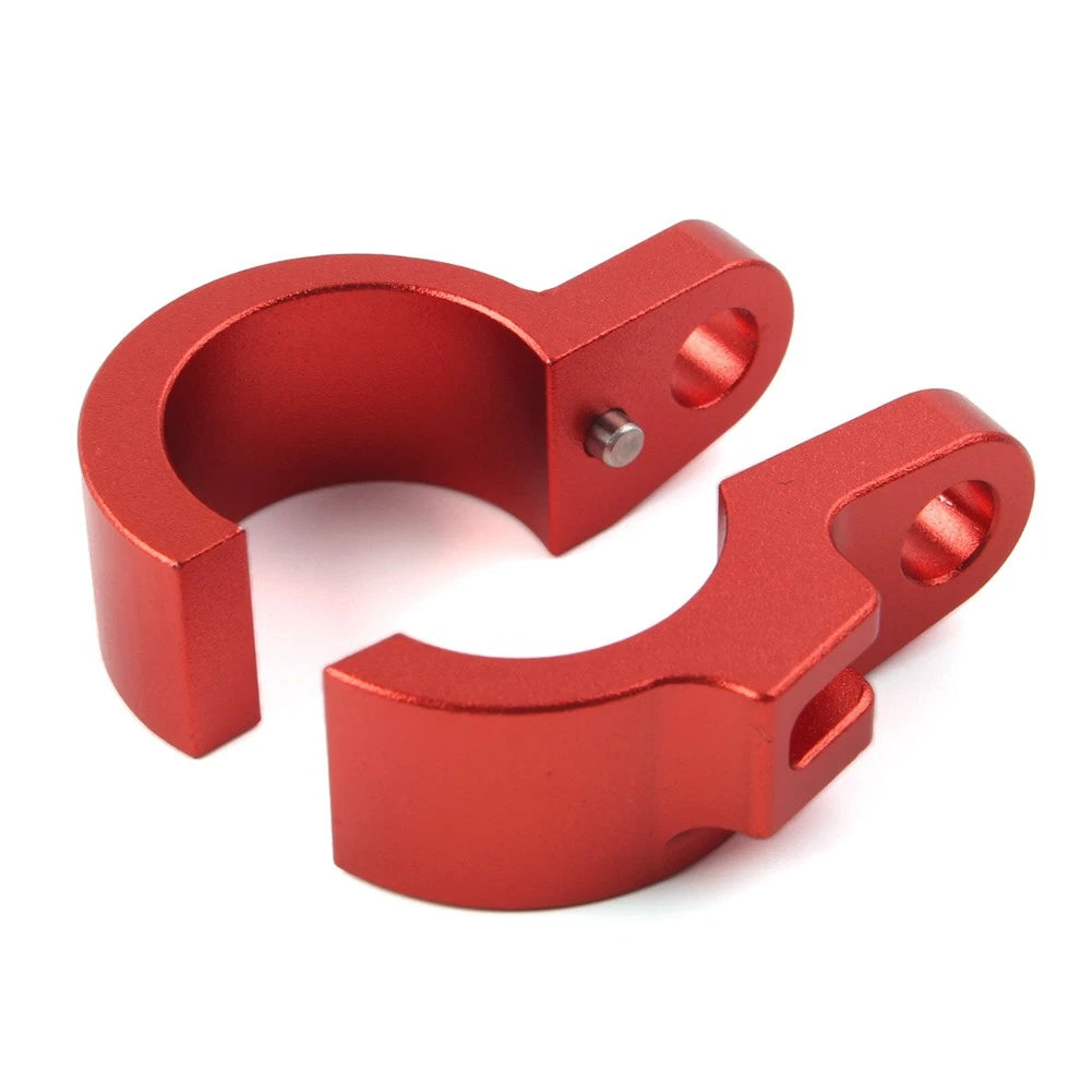 Front Brake Hose Cable Clamp for Honda CR80R CR85R/125R (1996–2007) Red