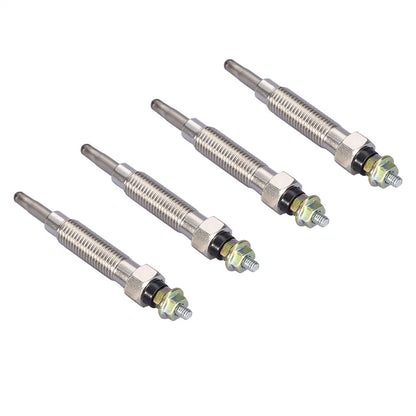4x Heater Glow Plug For Mitsubishi L200 L300 Challenger 2.5 D TD Diesel MD301950