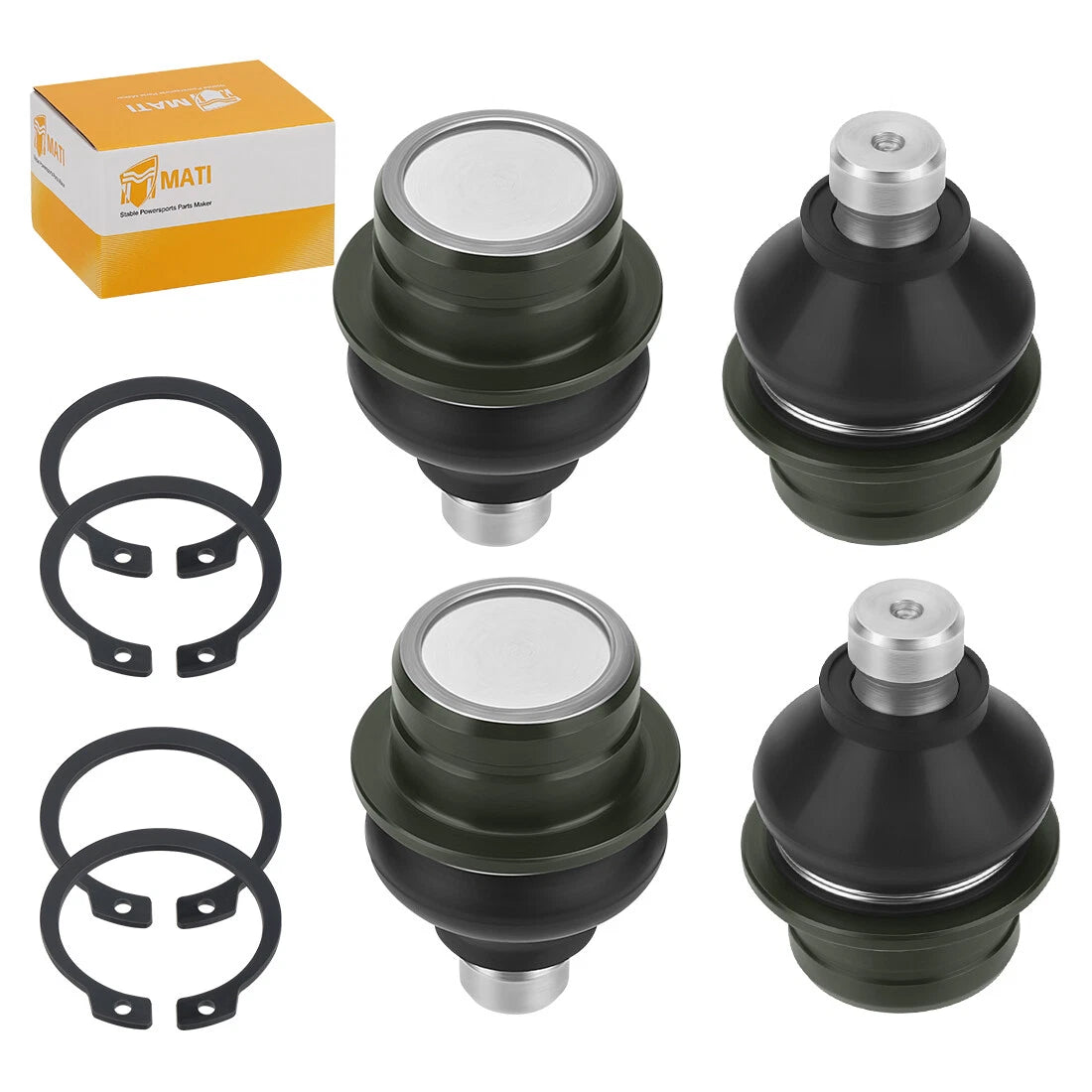 Set of 4 Ball Joints for Suzuki LT-A400F Kingquad 400As 2008–2024