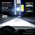 2X NOVSIGHT 9006 LED Headlight Bulbs Kit for